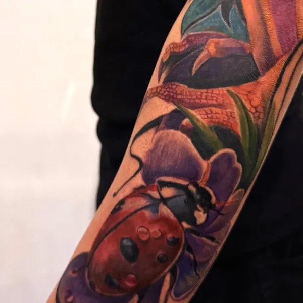 Botanical tattoo by Bhakti Thakkar in Mumbai