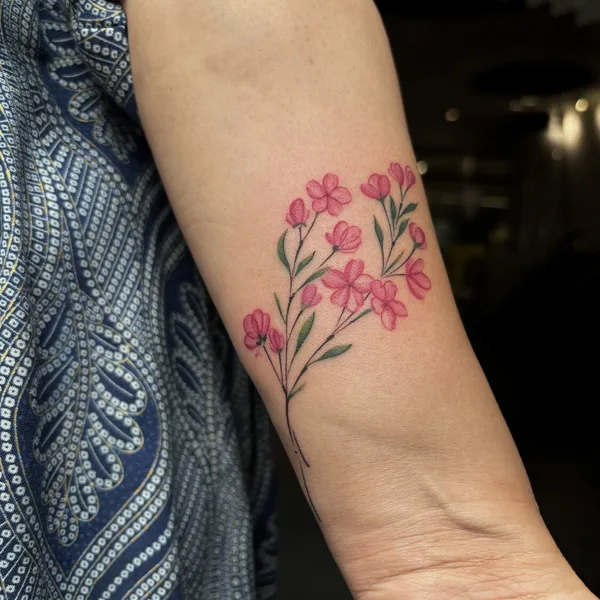 Botanical tattoo by Bhakti Thakkar in Mumbai
