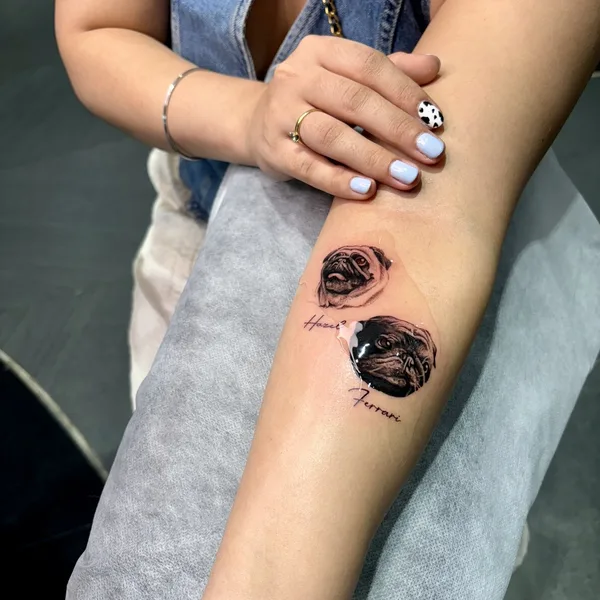 Botanical tattoo by Bhakti Thakkar in Mumbai