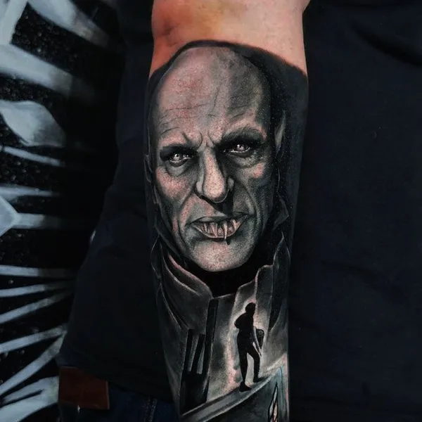 Biomechanical tattoo by Marin Yordanov - Yordanov Arts