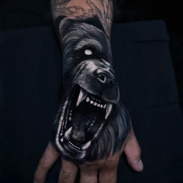 Biomechanical tattoo by Marin Yordanov - Yordanov Arts