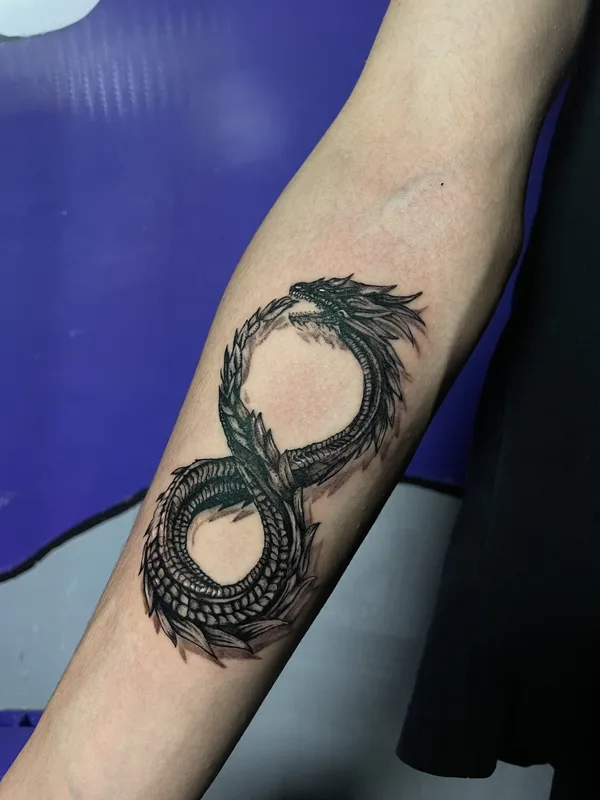 male black miniature татуировка на arm #103589 | Тату мастер Mozes artur