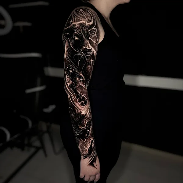 coverup tattoo by Владимир Мамонов in Moscow