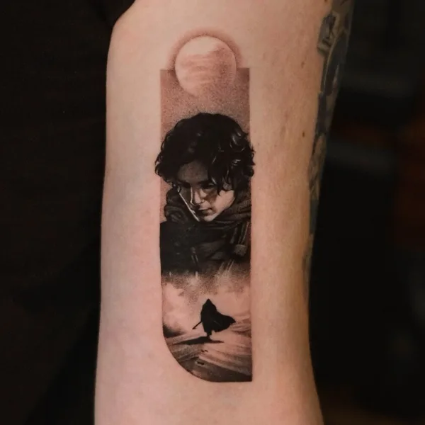 Микрореализм tattoo by DAN OBSCURA in Москва
