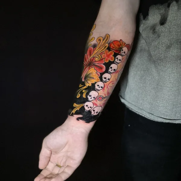coverup tattoo by ДЭН ОТЧИЧЕНКО in Оренбург