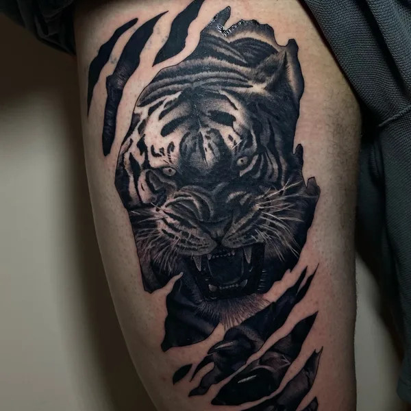 Graphic tattoo by Евгений Колодкин in Барнаул