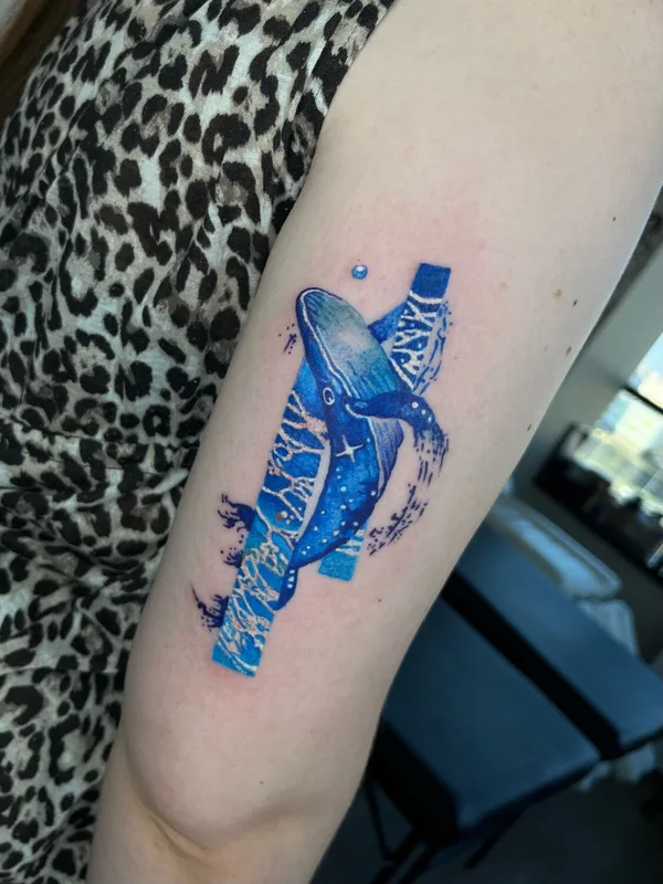 female color miniature 纹身 在 arm #104251 | 纹身师 Евгений Колодкин