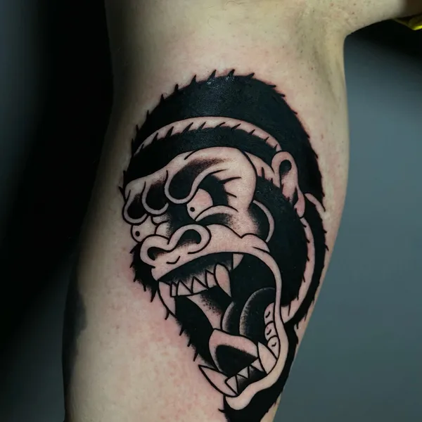 Graphic tattoo by Евгений Колодкин in Барнаул