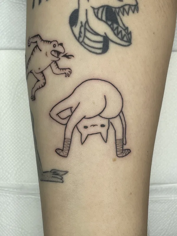Author's Style tattoo by Szymon Lipowski in Kraków