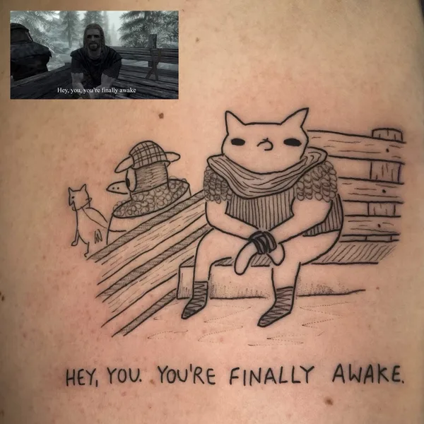 Author's Style tattoo by Szymon Lipowski in Kraków