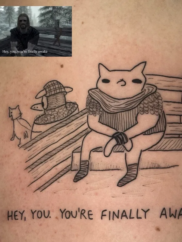 Author's Style tattoo by Szymon Lipowski in Kraków