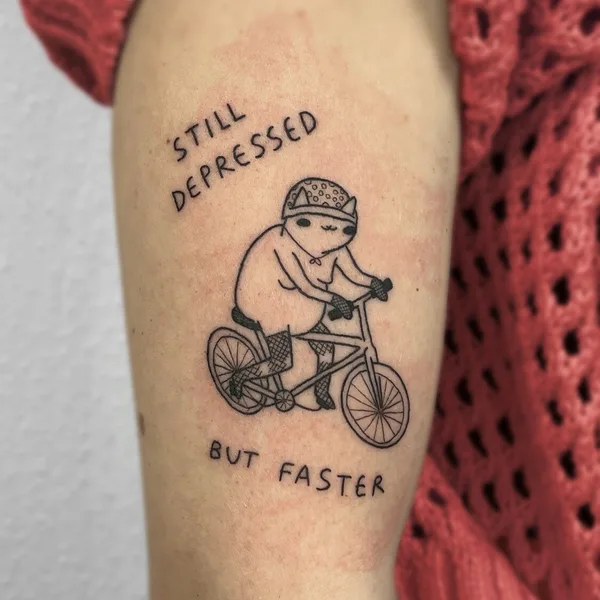 Author's Style tattoo by Szymon Lipowski in Kraków