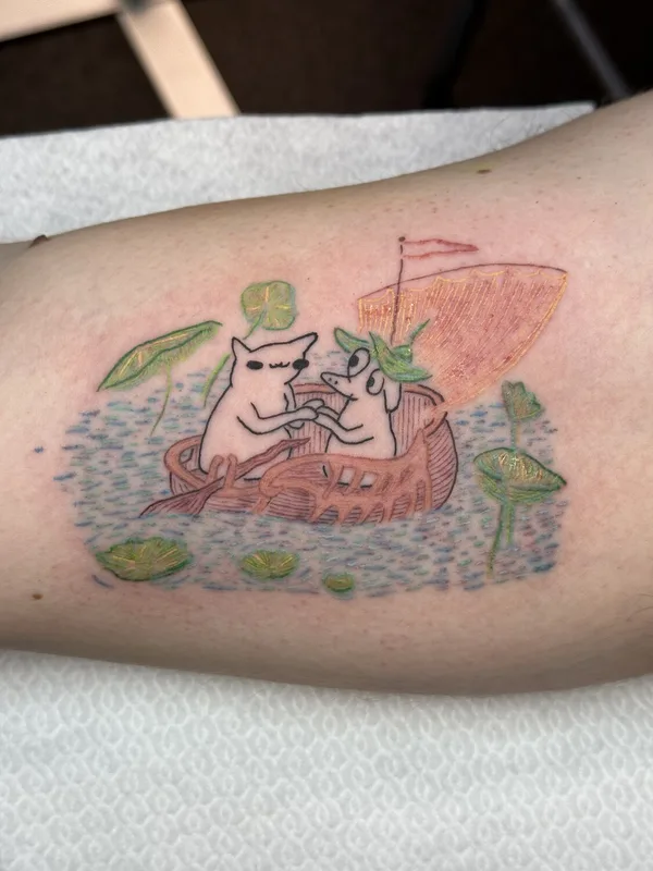 Author's Style tattoo by Szymon Lipowski in Kraków