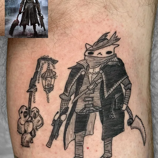 Author's Style tattoo by Szymon Lipowski in Kraków