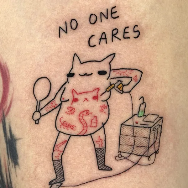 Author's Style tattoo by Szymon Lipowski in Kraków
