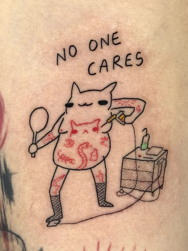 Author's Style tattoo by Szymon Lipowski in Kraków