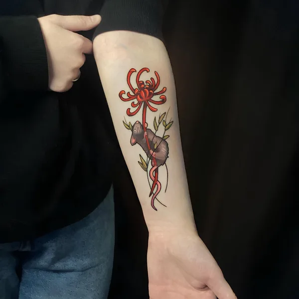Neo Traditional tattoo by Родион Раскольников in Minsk