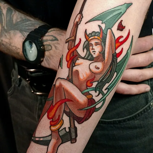 Neo Traditional tattoo by Родион Раскольников in Minsk