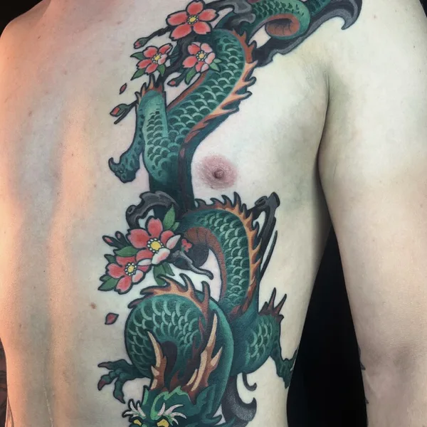 Neo Traditional tattoo by Родион Раскольников in Minsk