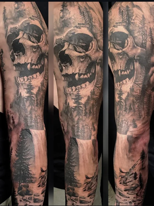 blackandgrey realism 타투 #104706 | 타투이스트 Justin Potter