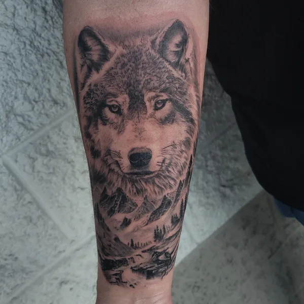coverup tattoo by Justin Potter in Richmond