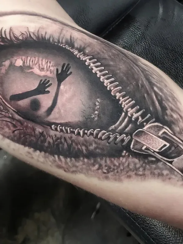 blackandgrey surrealism 타투 #104710 | 타투이스트 Justin Potter