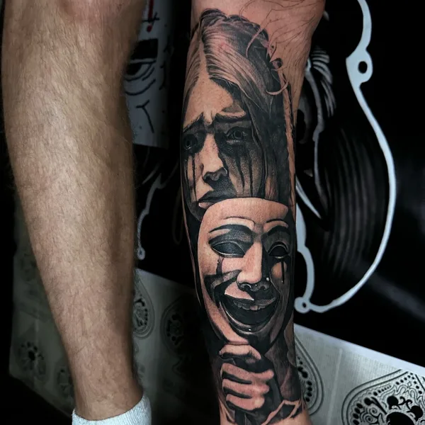 Реализм tattoo by Антон Иванов in Брянск