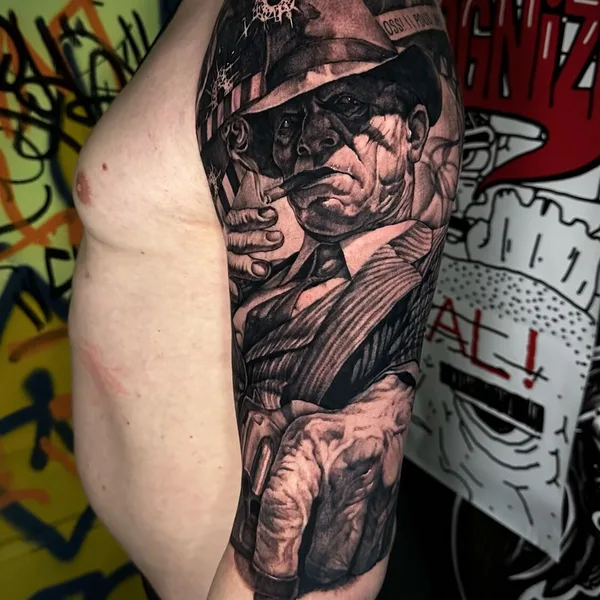 Реализм tattoo by Антон Иванов in Брянск