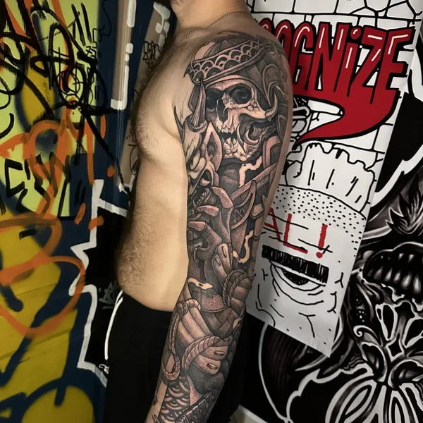 Реализм tattoo by Антон Иванов in Брянск
