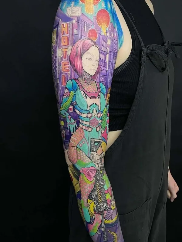 татуировка #104903 | Тату мастер Green Lotus Tattoo
