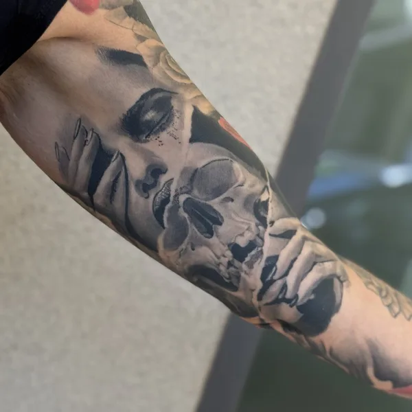 Портретная tattoo by Oleksandr Rudenko in Lörrach