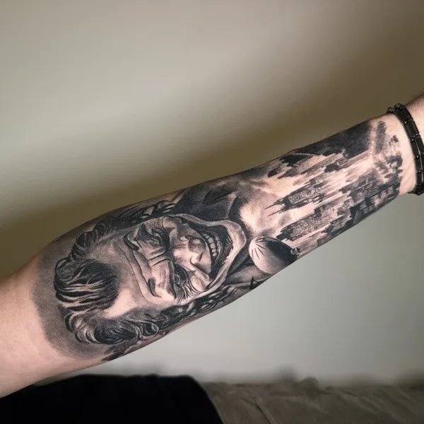 Портретная tattoo by Oleksandr Rudenko in Lörrach