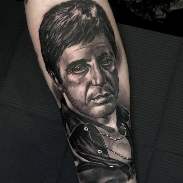 Портретная tattoo by Oleksandr Rudenko in Lörrach