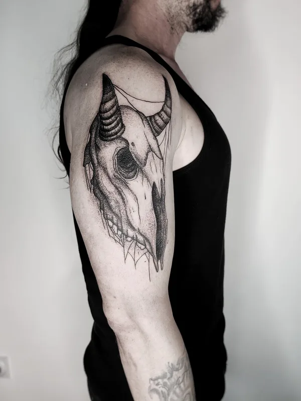 whipshading tattoo by Rigor_art in Beograd