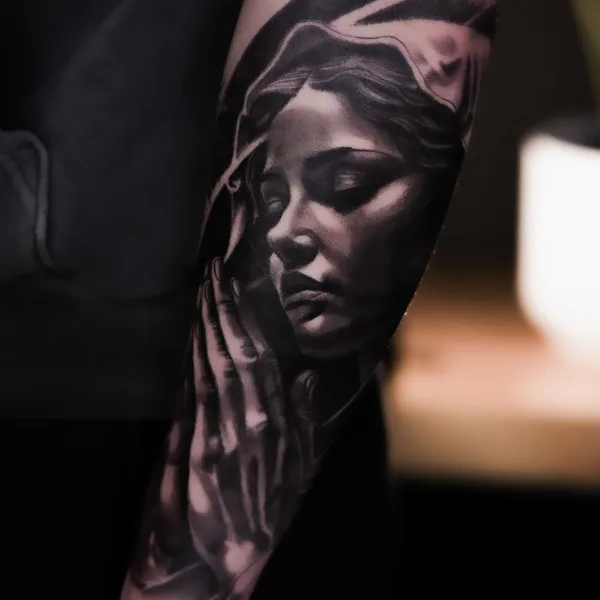 Реализм tattoo by Jason Kim in Brownsville