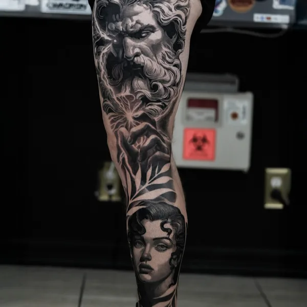Реализм tattoo by Jason Kim in Brownsville
