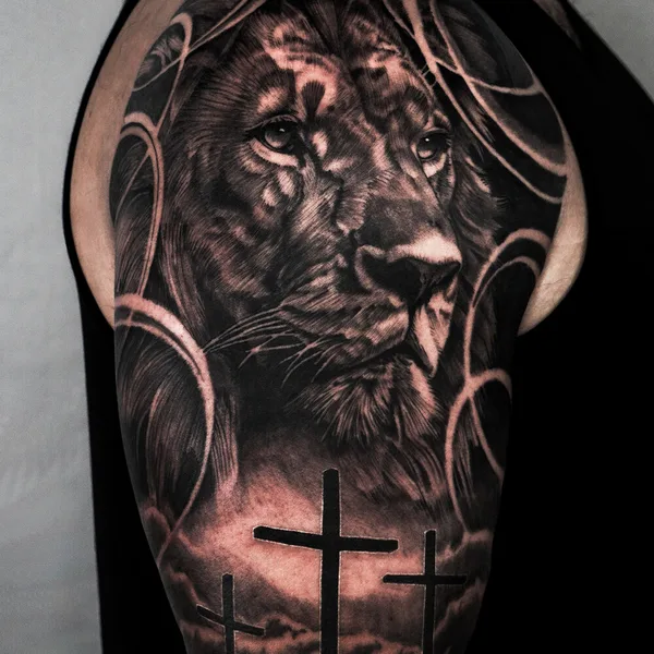 Реализм tattoo by Jason Kim in Brownsville