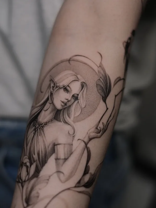Tatuaggio #105200 | Tatuatore Анастасия stef.tattooo