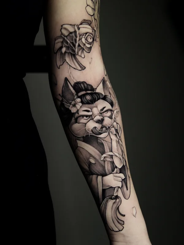 Tatuagem #105435 | Tatuador Алина Лубенская