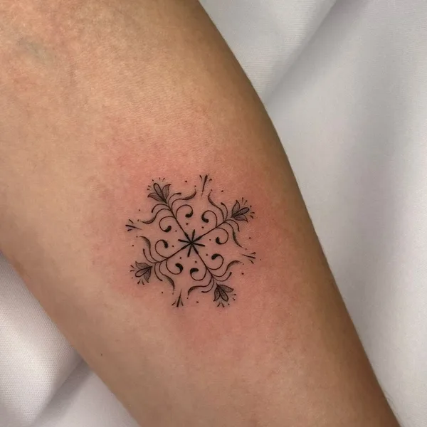 Black tattoo by Gi Bianco in Porto