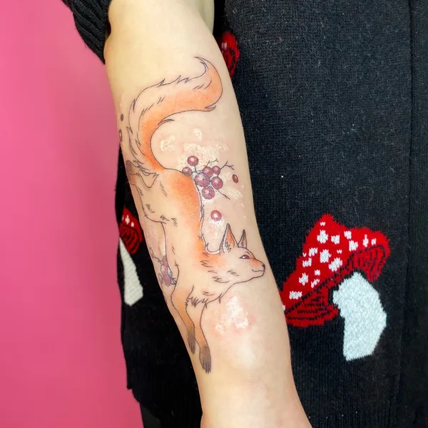 Author's Style tattoo by Евгения Куликова in Красноярск