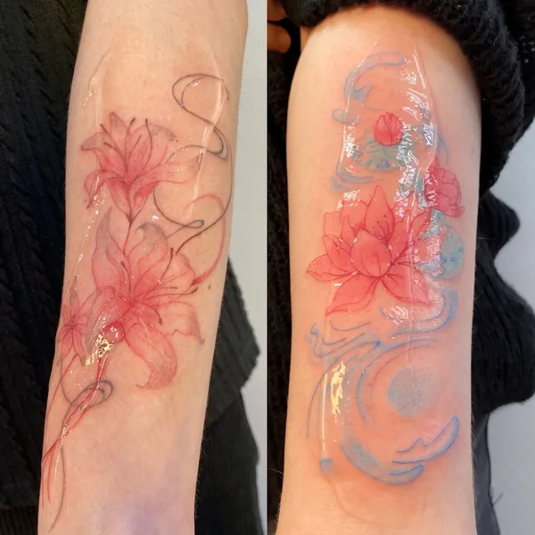 Author's Style tattoo by Евгения Куликова in Красноярск