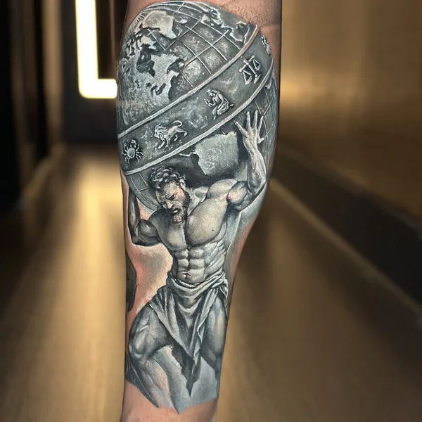 Realism tattoo by Gustavo Araujo in Curitiba