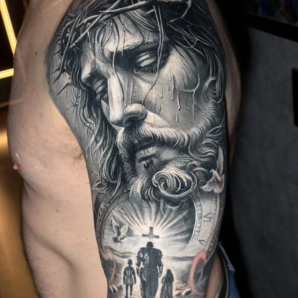 Realism tattoo by Gustavo Araujo in Curitiba
