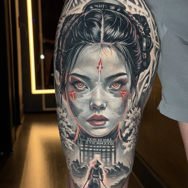 Realism tattoo by Gustavo Araujo in Curitiba
