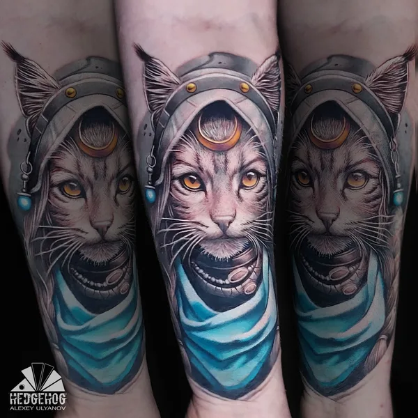 Portrait tattoo by Алексей Ульянов in Ковров