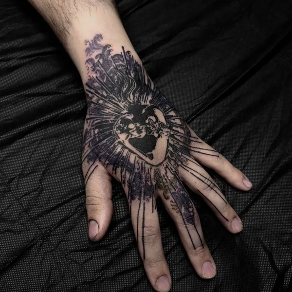 Organic tattoo by Cain Tattoo in New York City