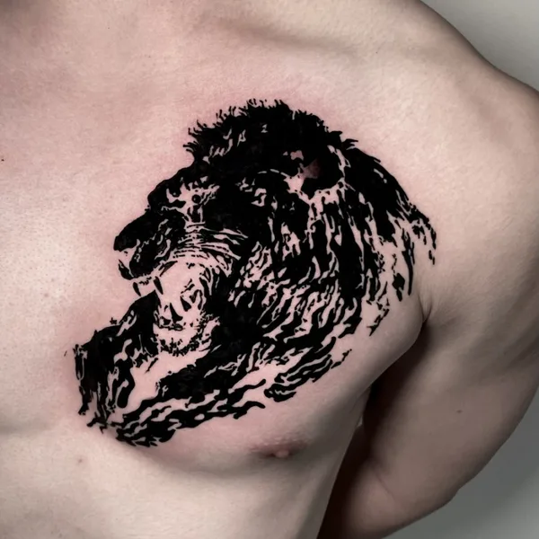 Organic tattoo by Cain Tattoo in New York City