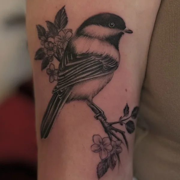 Ornamental tattoo by Tara Morgan in Groton