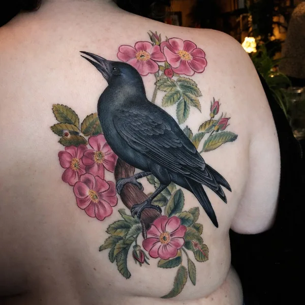 Ornamental tattoo by Tara Morgan in Groton